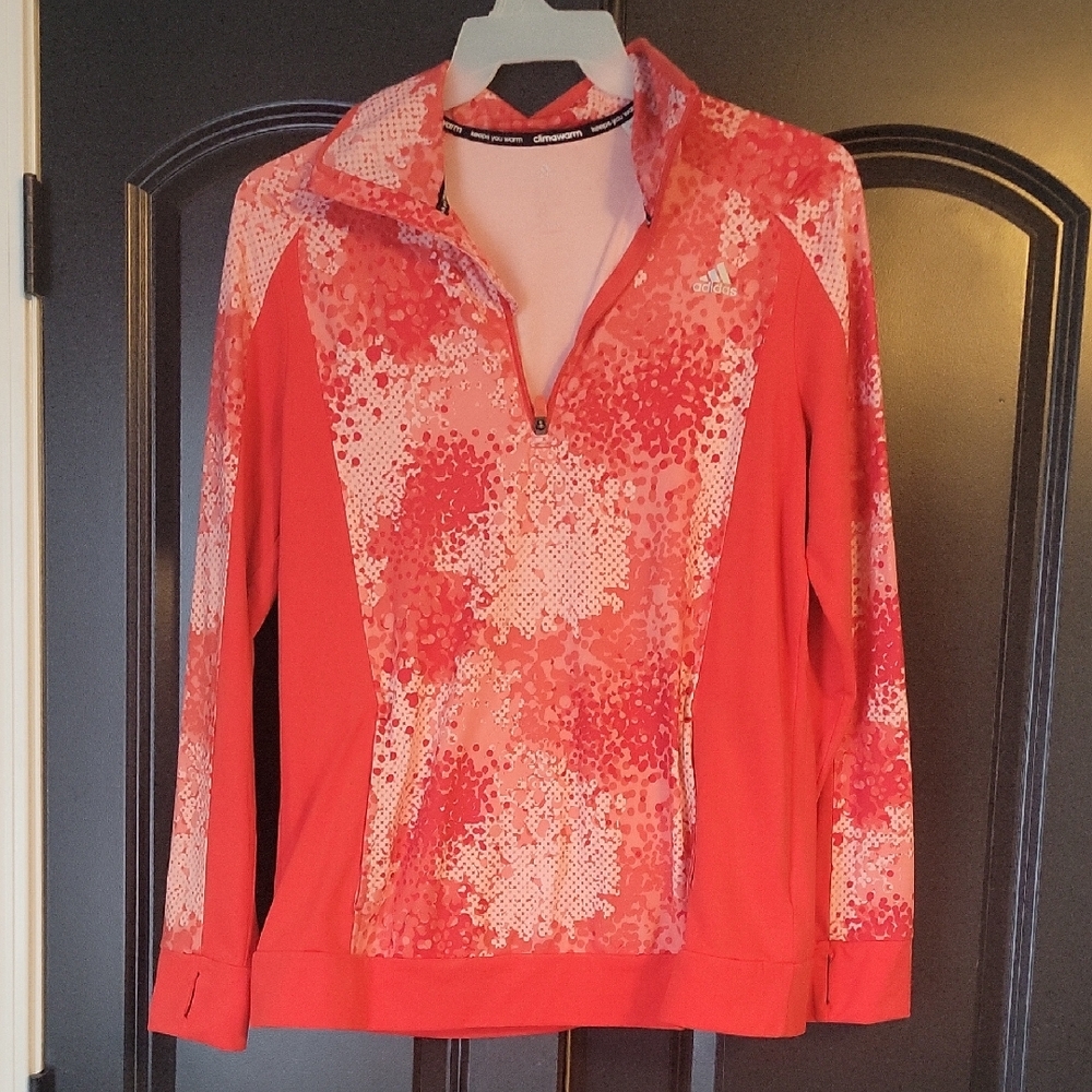 Adidas Coral (Red/orange) ClimaWarm Top